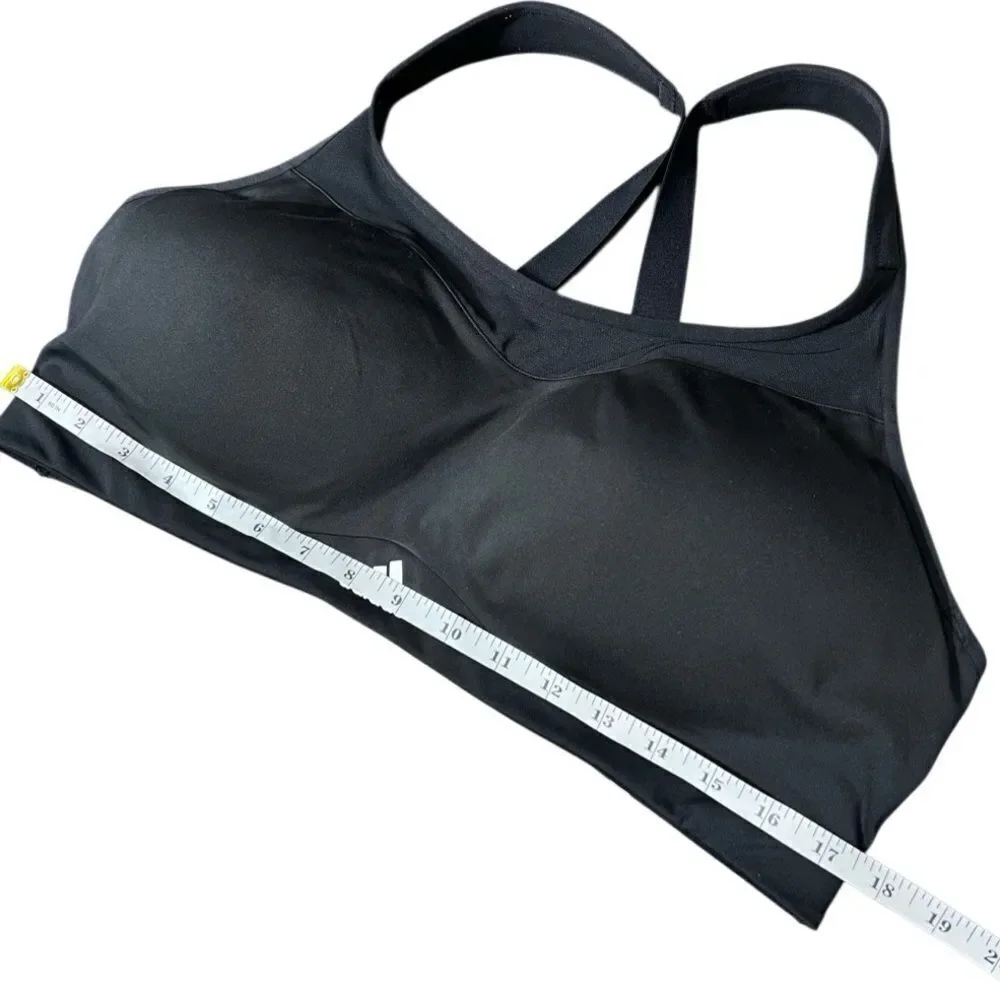 ADIDAS TLRD IMPACT TRAINING HIGH-SUPPORT BRA BLACK SIZE 2X (50-52)